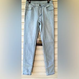 Sky Blue Tailored Athlete Jeans